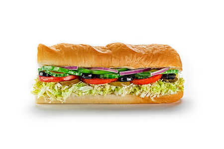 Сэндвич с овощами половинка