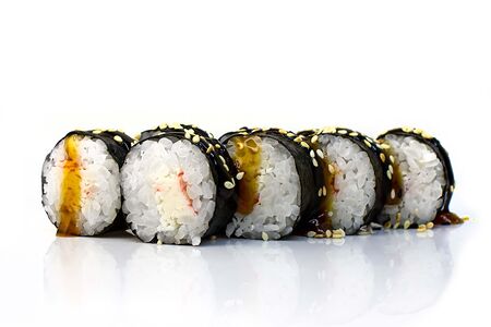 Хосомаки с крабом