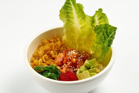 Поке с лососем