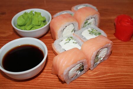 Филадельфия с лососем