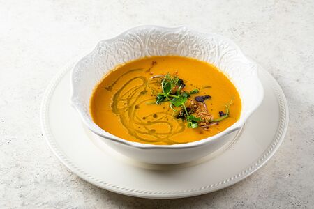 Крем-суп из лосося