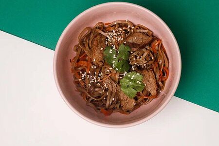 Соба с говядиной