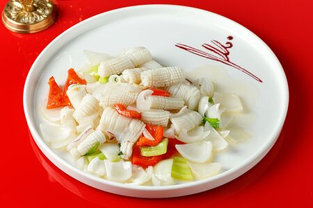 18 Кальмары со свежим перцем