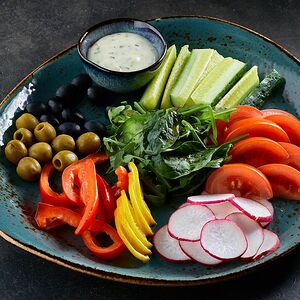 Овощная тарелка