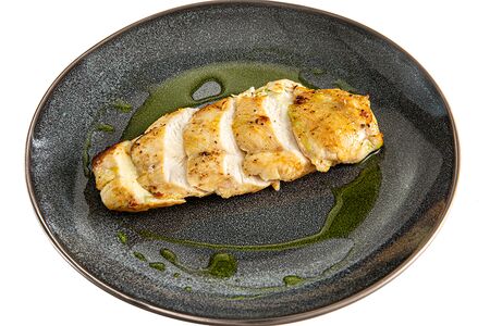 Куриный стейк-филе с грибным соусом