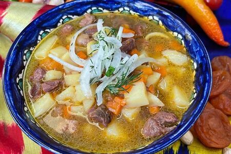 Лагман с говядиной