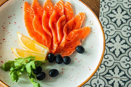 Лосось слабой соли