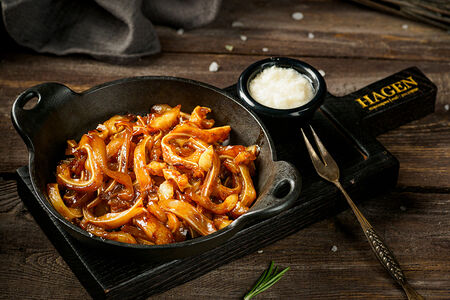 Свиные уши с медом