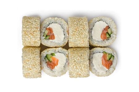 Ролл Филадельфия в кунжуте