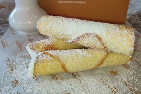 Кокосовая трубочка