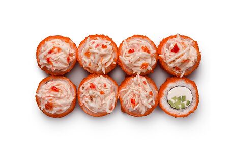 Краб с медово-цитрусовым соусом