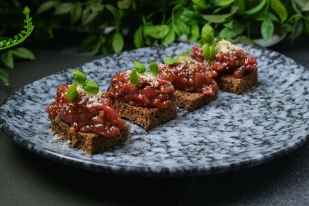 Тартар из говядины