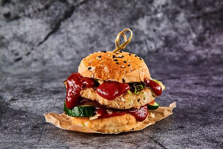 Мини чикен бургер