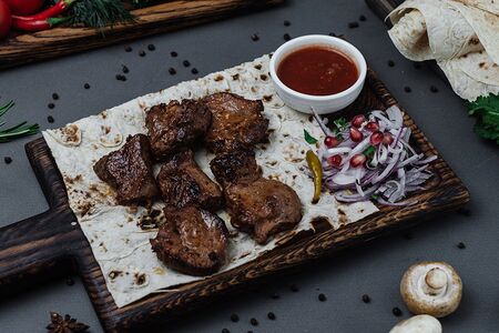 Шашлык бастурма из говядины