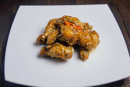 Крылышки в соусе терияки