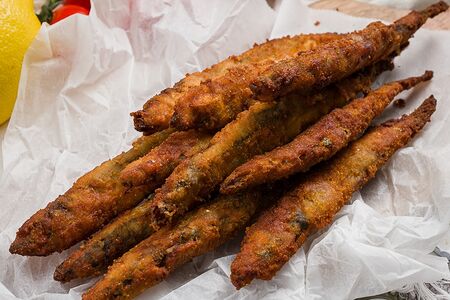 Мойва, жаренная во фритюре