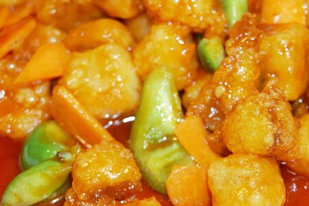 Минтай в фирменном соусе