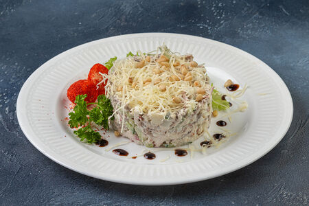 Салат Птичье гнездо