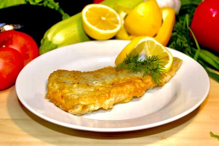 Филе минтая обжаренное