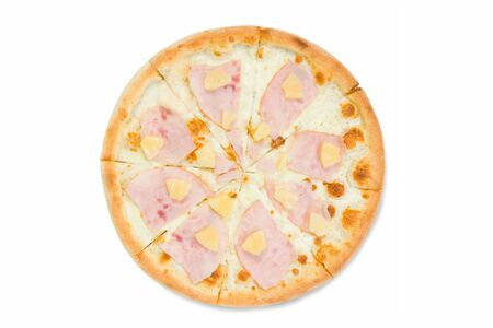 Гавайская пицца на сливочной основе