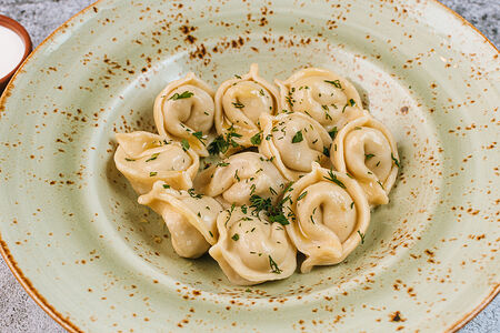 Пельмени из трески