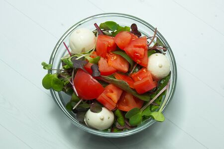Микрозелень с моцареллой Италия
