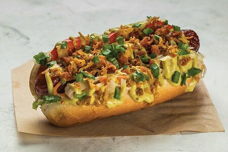 Хот-дог Сауверкраут