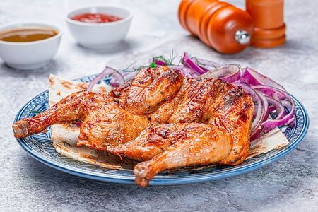 Цыплёнок на мангале