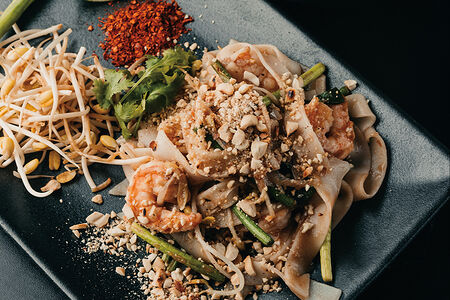 Пад-тай с креветками