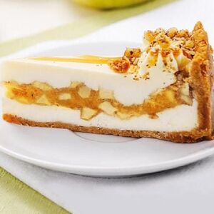 Чизкейк Яблочно-карамельный