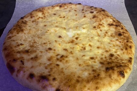 Пирог с курицей и сыром