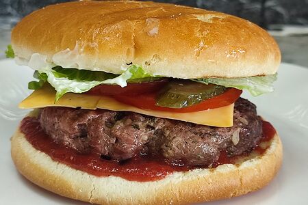 Бургер из говядины medium