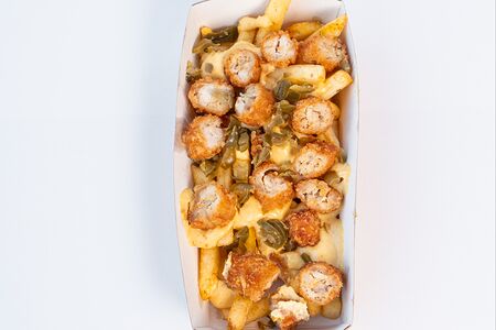 Наггетс-бокс с картошкой