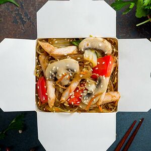 Классический вок с лапшой фунчоза