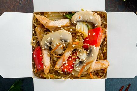 Классический вок с лапшой фунчоза