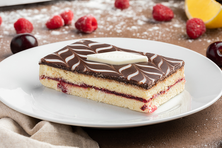 Полоска песочная с клюквой