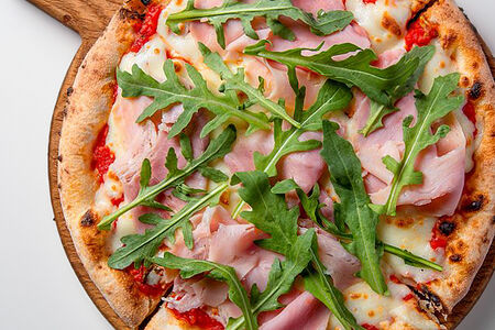 Мини-пицца с окороком