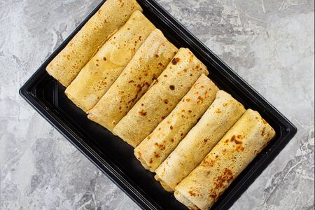 Блины с мясом