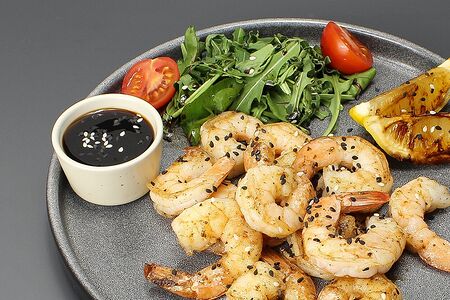 Креветки гриль