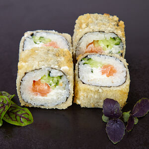 Кранч ролл с лососем