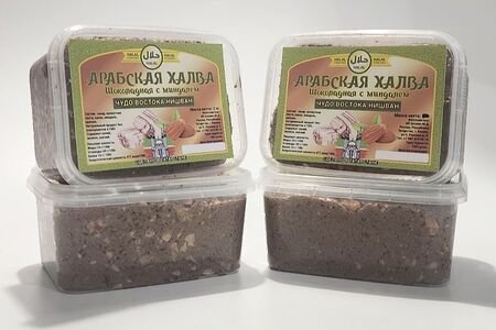 Халва шоколадная с миндалём