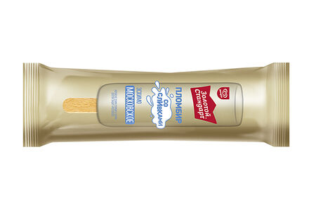 Мороженое Золотой Стандарт Пломбир