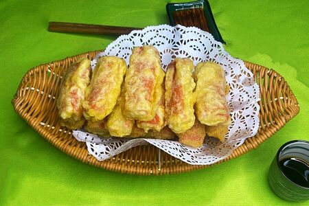 Крабовые палочки в кляре