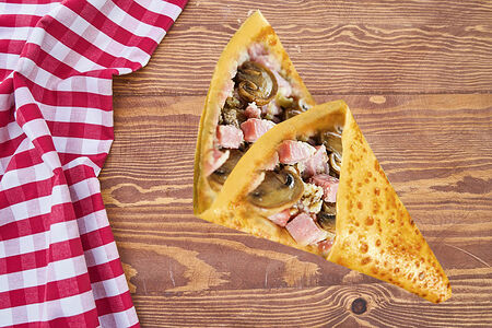 Блин Ветчина, грибы, сыр