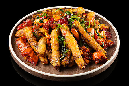 Говядина с острым перцем