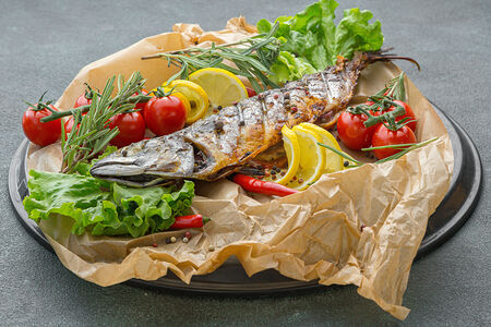 Скумбрия на углях