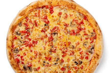 Пицца Ветчина и грибы большая