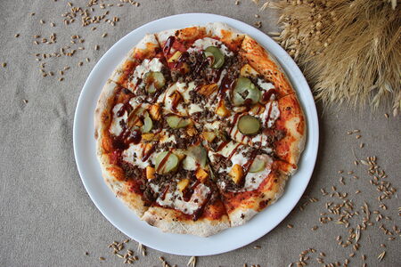 Пицца Русская с картофелем