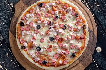 Пицца Поло Сальса (тонкое тесто)