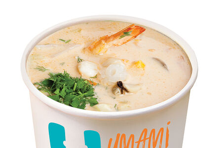 Суп Том ям с морепродуктами